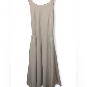 Japna Cream Maxi Dress